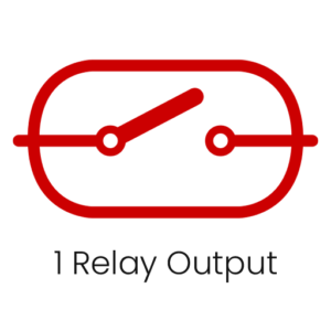 1 Relay output